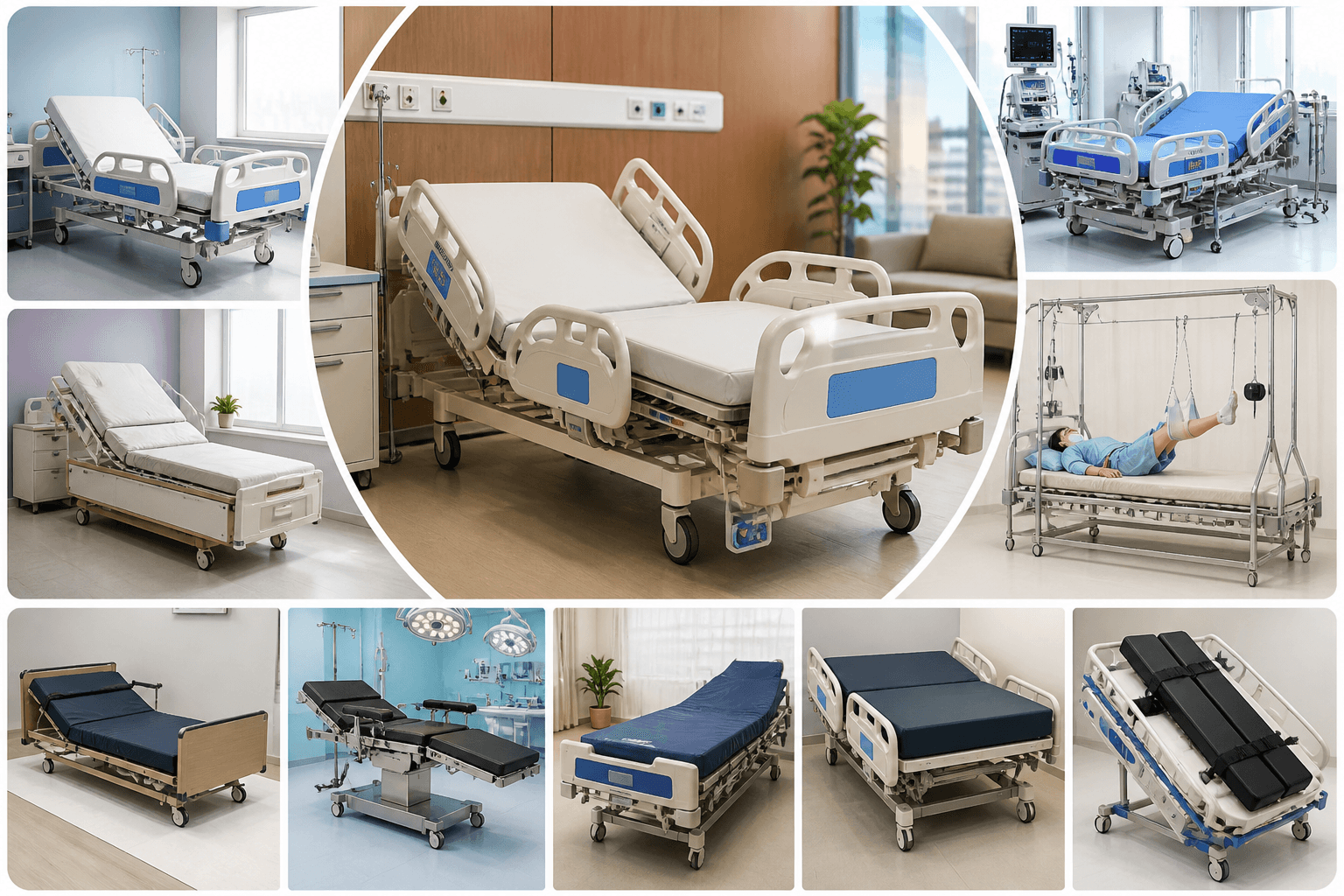Catalogo de camas hospitalarias oxigeno y derivados La Cama Hospitalaria: Definición y Tipos